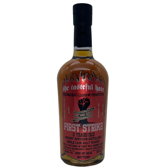 First Strike 11 Years Old Secret Speyside Single Cask, 52,9% Vol., 0,5l